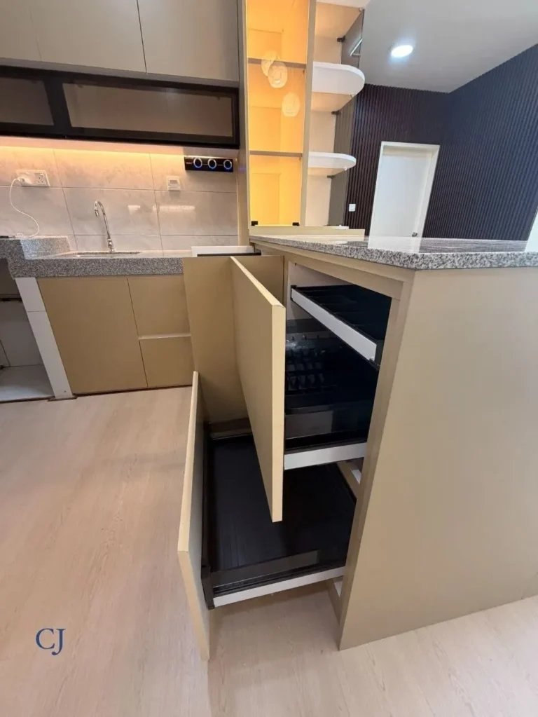 Kerja piping dan waterproofing oleh CJ Home Design Sandakan